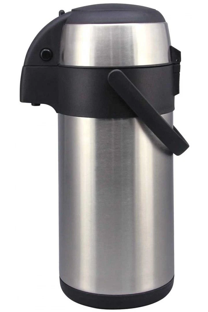 King Hoff Stalo termosas su pompa, plienas, 3 l, Kinghoff
