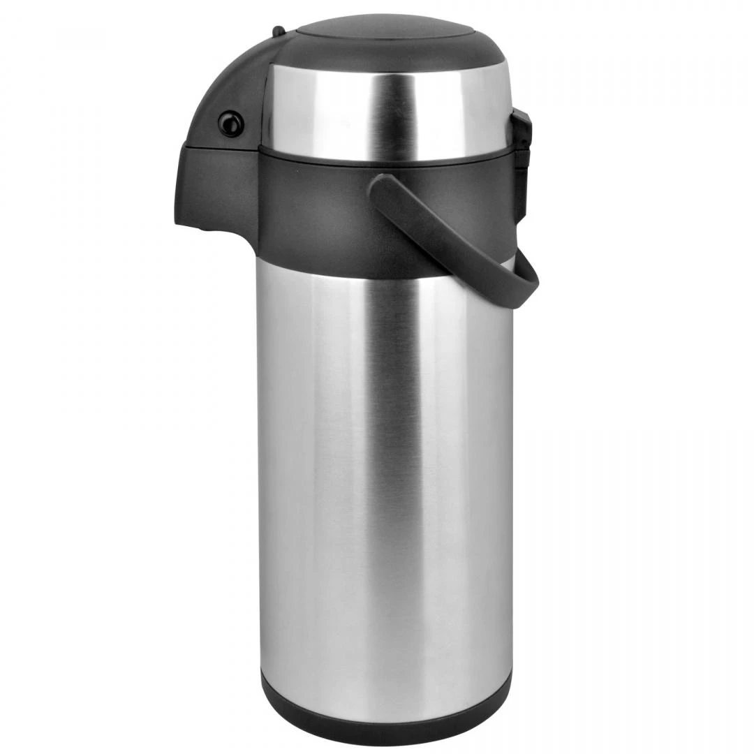 King Hoff Stalo termosas su pompa, plienas, 3 l, Kinghoff