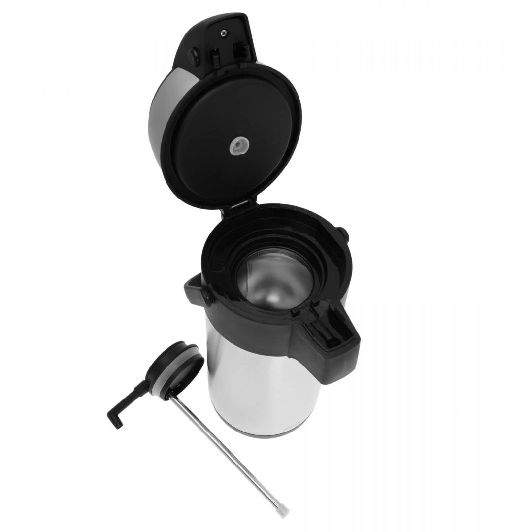 King Hoff Stalo termosas su pompa, plienas, 3 l, Kinghoff