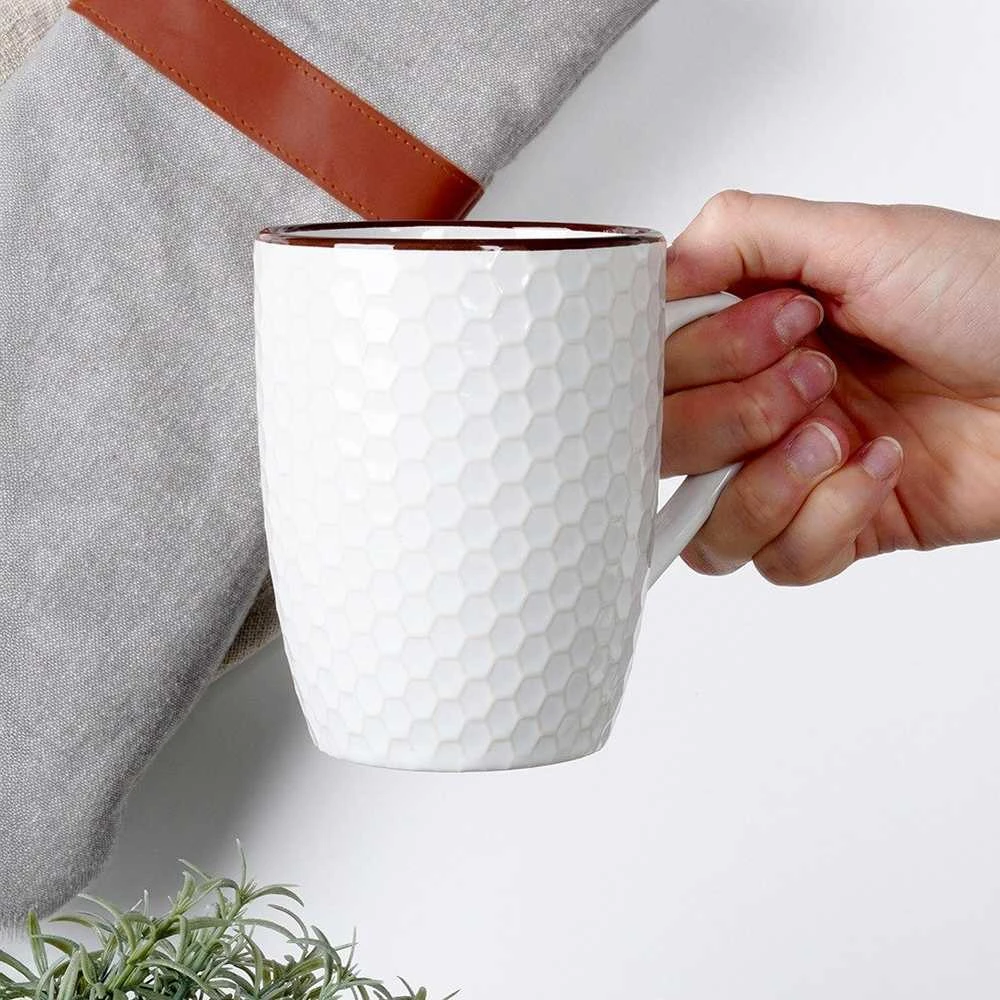 Keraminių puodelių rinkinys Vilde 400 ml, 4 vnt.