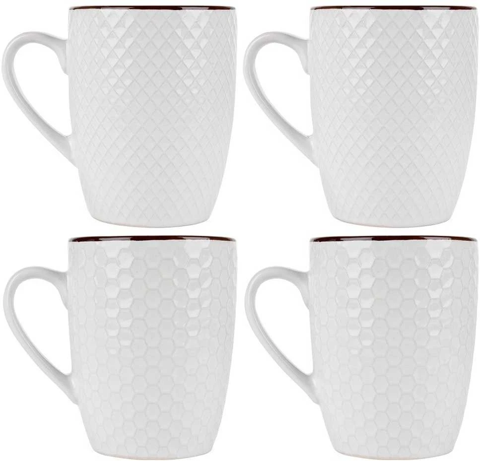 Keraminių puodelių rinkinys Vilde 400 ml, 4 vnt.