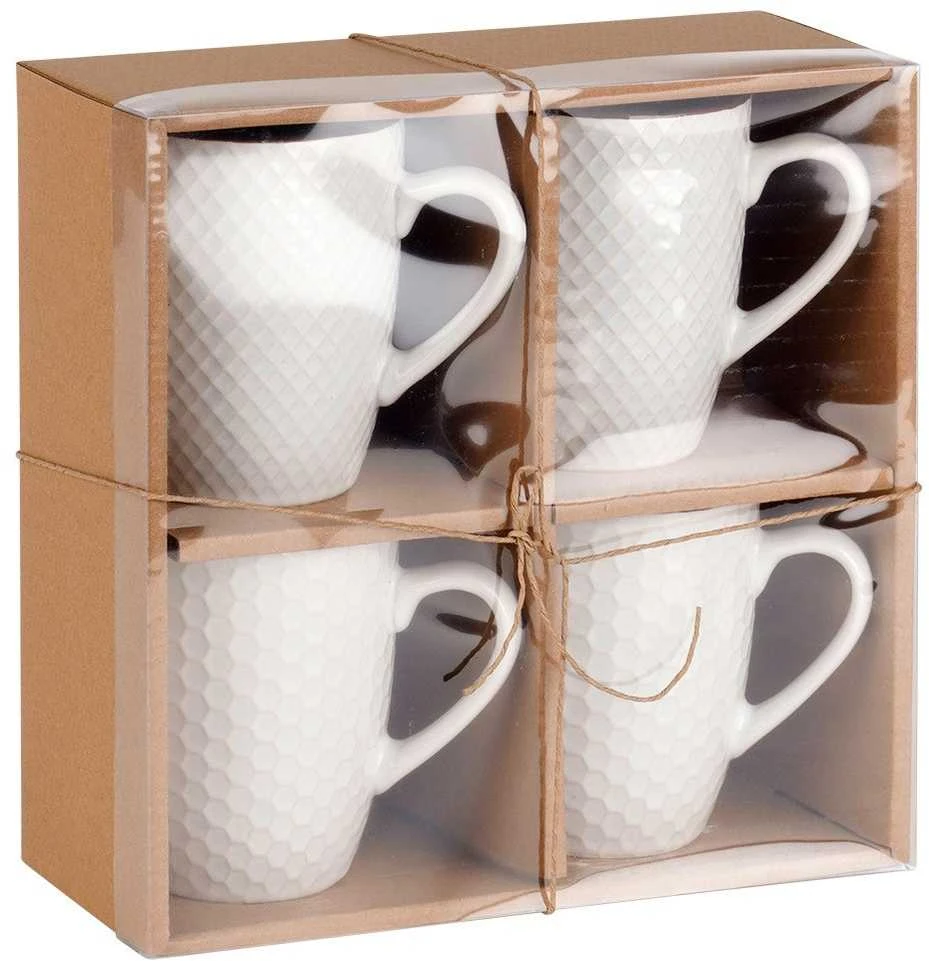 Keraminių puodelių rinkinys Vilde 400 ml, 4 vnt.