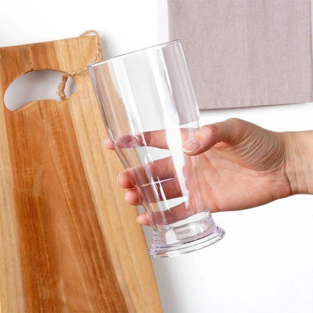 Dymo Bierpul Plastikinis 520 ml - Neužsukamas Alaus Puodelis