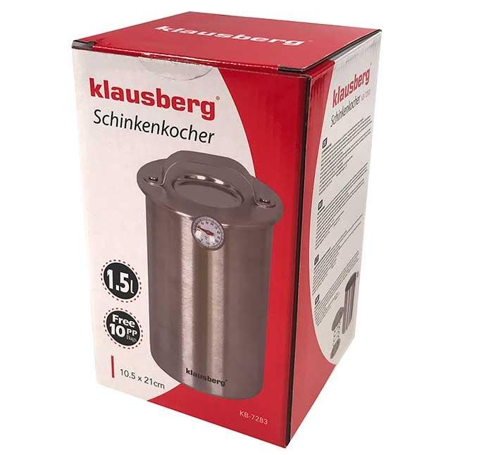 Klausberg Kumpio viryklė 1,5L + termometras + maišeliai KB-7283