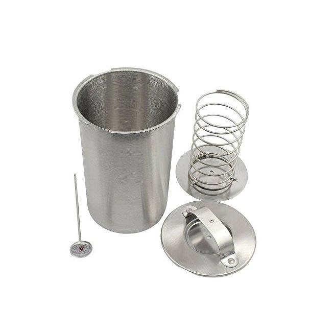 Klausberg Kumpio viryklė 1,5L + termometras + maišeliai KB-7283