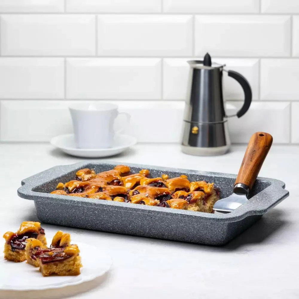 Forma, lakštas, pilkas marmuras 36,5 cm Klausberg