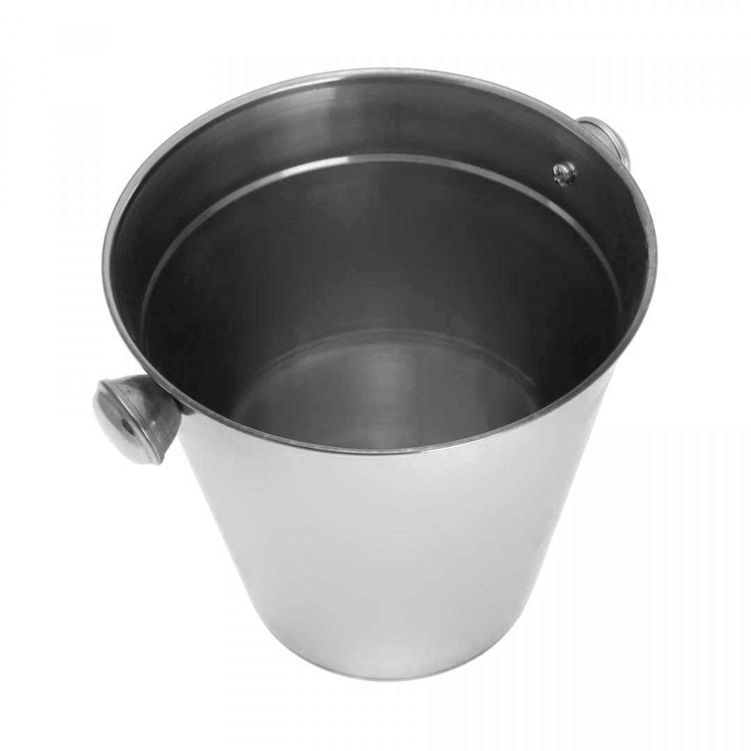 King Hoff Wiaderko „Kinghoff“ plieno ledo kibirėlis, 14 cm skersmens