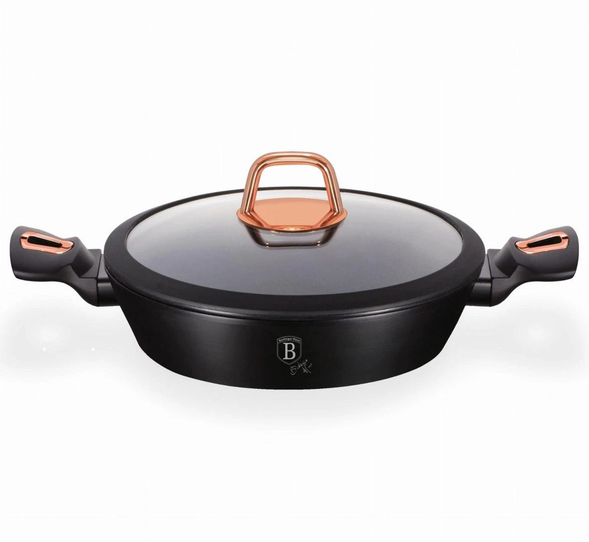 Berlinger Haus Roaster 28 cm Juodas Rose Collection BH / 1640N universalus