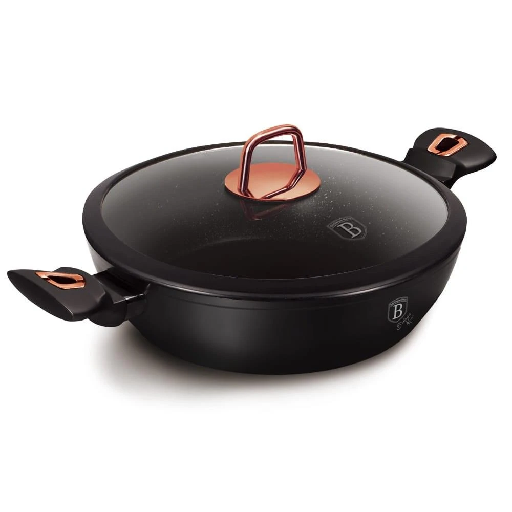 Berlinger Haus Roaster 28 cm Juodas Rose Collection BH / 1640N universalus