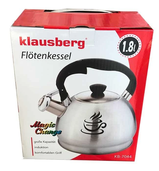 King Hoff Virdulys, Tradicinis virdulys 1,8 l sidabrinis Klausberg