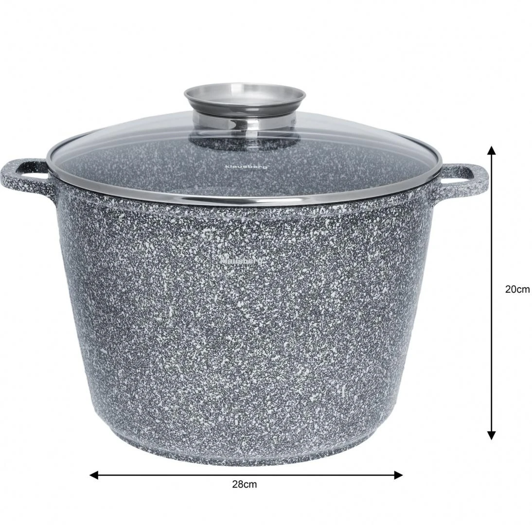 Klausberg Kb7526 puodas, 28 cm skersmens, 10 l