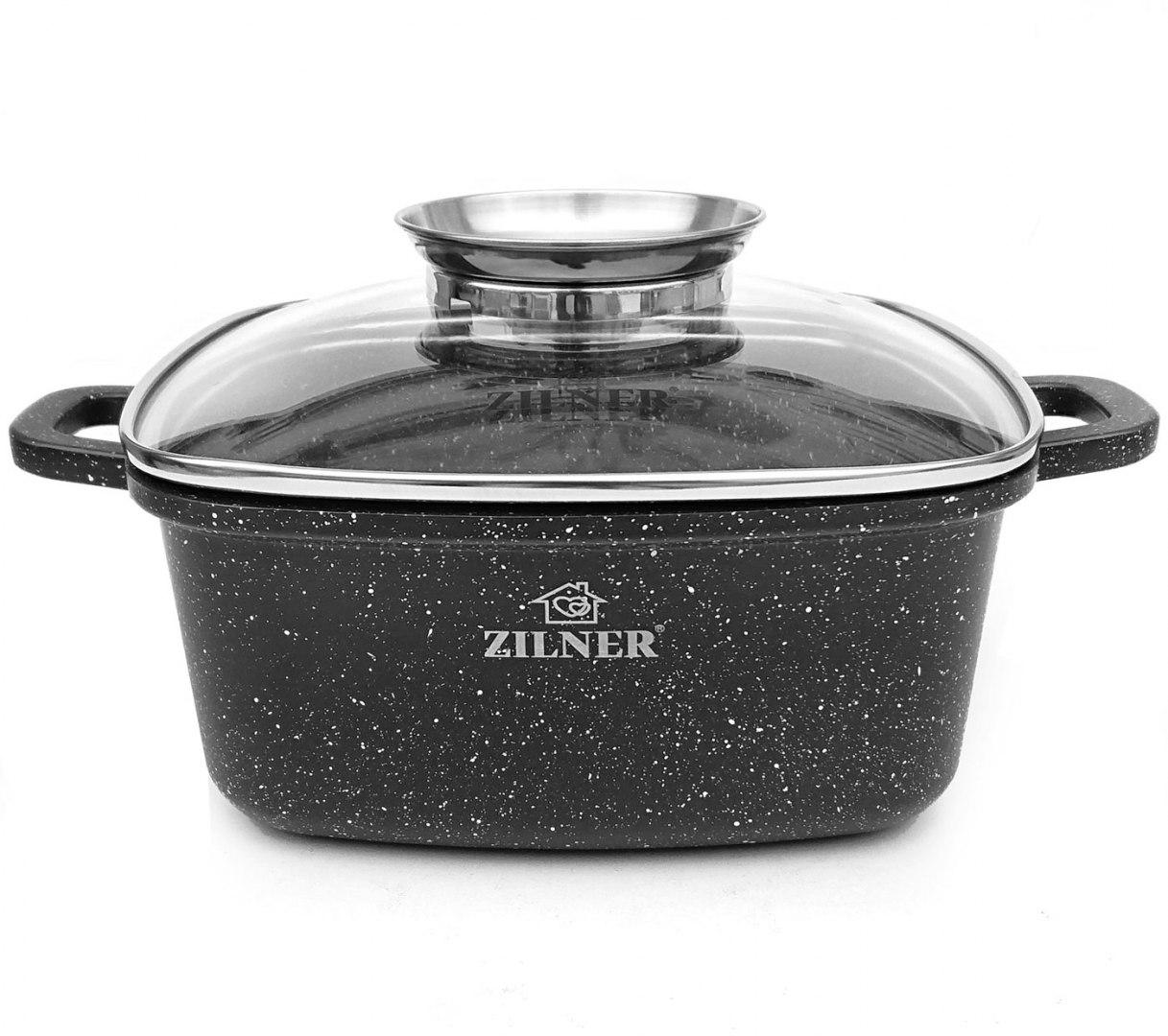Marmurinis puodas 2,8L 20cm keptuvė Zilner ZL-9008