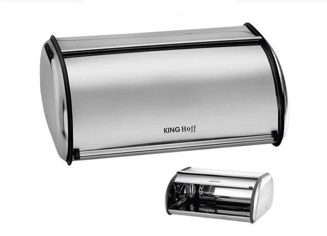King Hoff Chlebak Plieninė duoninė, sidabrinė „Kinghoff“