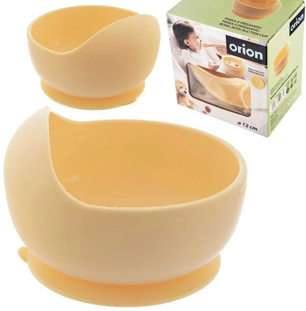 Orion Vaikiška silikoninė dubenėlė su prisisiurbimu 360 ml