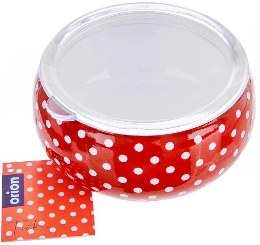 Lumarko Orion Emaliuotas Dubuo 1 l Raudonas Su Dangčiu