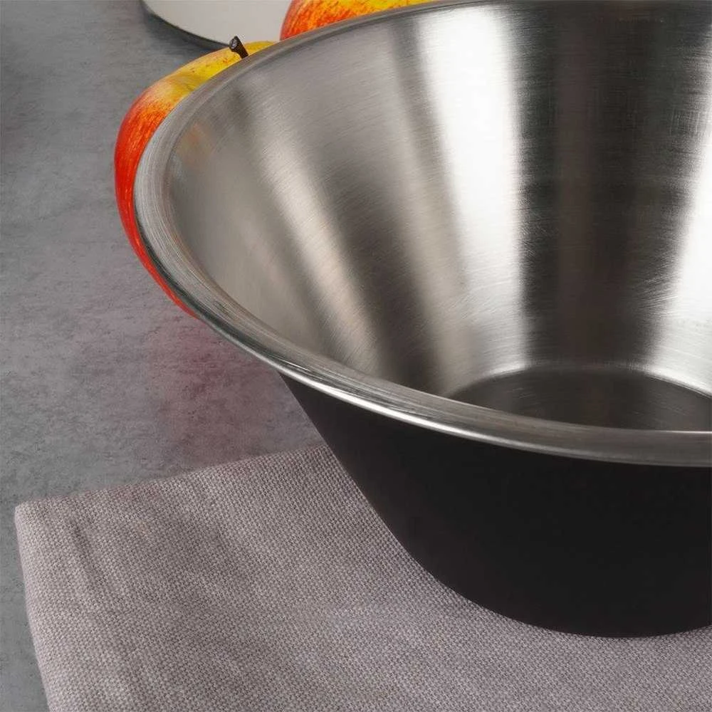 Vilde Nerūdijančio Plieno Maišyklė 22 cm, 2 l, Juoda