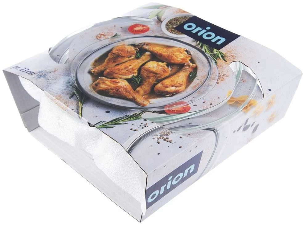 Orion Stiklinė tava su dangčiu 27x23x11,5 cm, 2,2 l