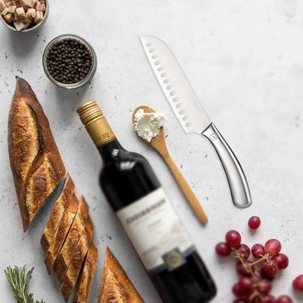 Maestro Riposo Peilis Santoku lenkta rankena 18 cm, 1497