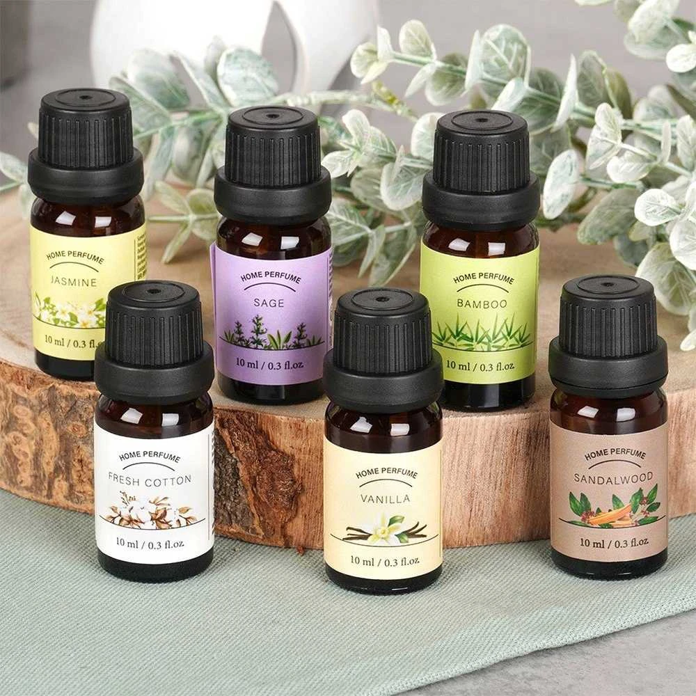Drėkintuvas Vilde Ätherisches Öl-Set ätherische Öle Naturduftöl 10 ml 6 Stk.