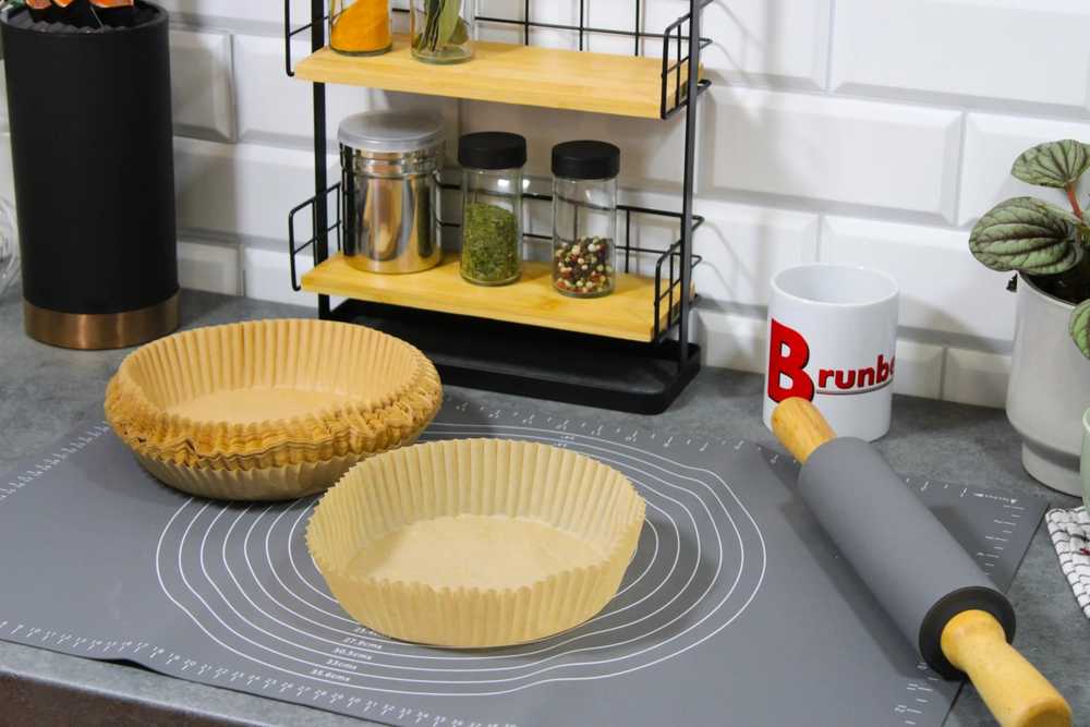 Brunbeste Popierinis kasetės įdėklas keptuvei 16 cm 100 vnt. (3328)