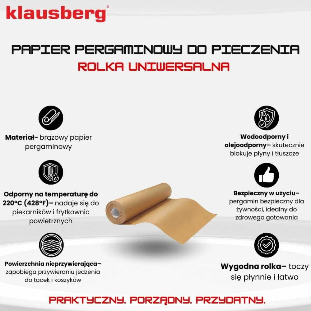 Papier Kepimo popierius, rudas, 20 m/38 cm, Klausberg, kb-7903