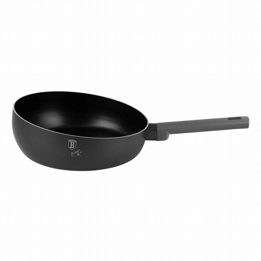 Keptuvė Berlinger Haus WOK PATELNIA FLIP TYTANOWA 26cm BH-8119 ANTRACIT