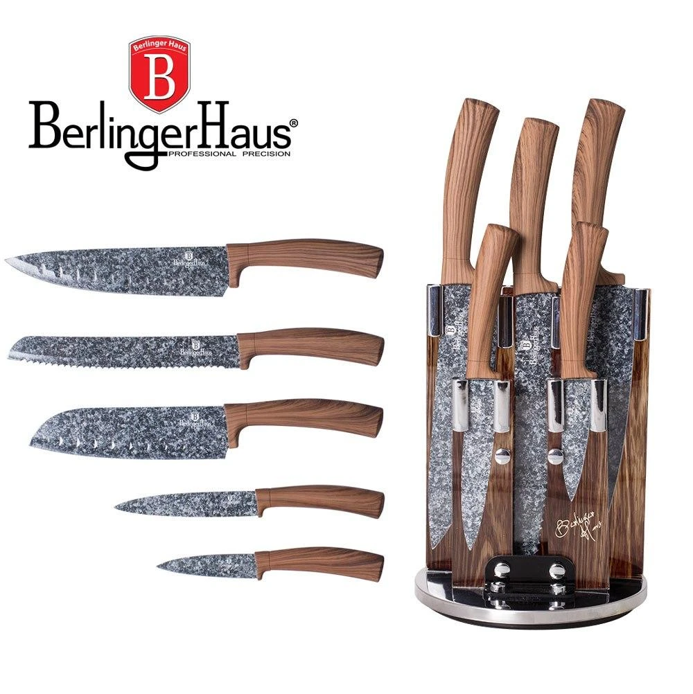 PEILIŲ RINKINYS 6 ELE. BERLINGER HAUS FOREST LINE BH-2160