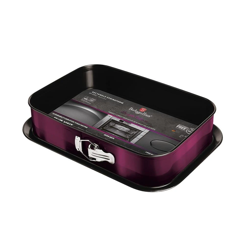 BH-6802 - forma Kepimo skarda 39 x 27 cm Berlinger Haus Violetinė Eclipse