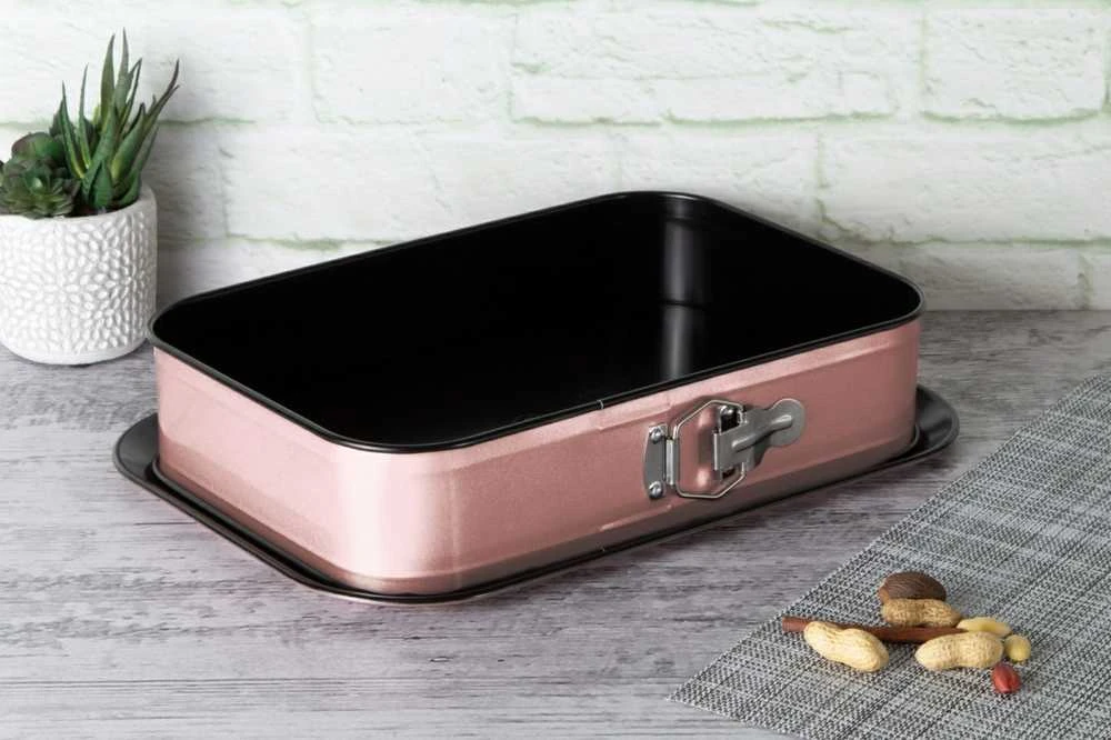 BH-6467 - Klasikinė keptuvė 39 x 27 cm Berlinger Haus I-Rose Edition