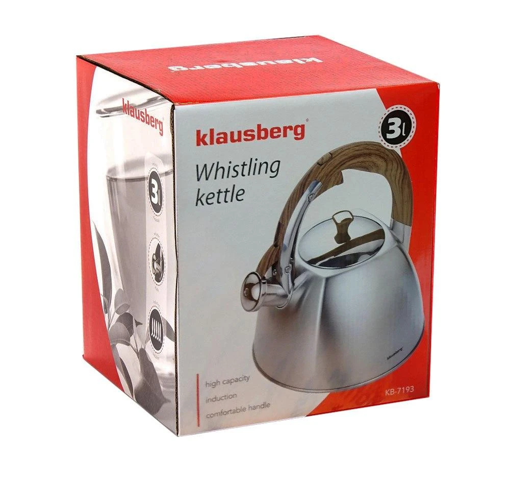 Virdulys tradycyjny 3l inox klausberg