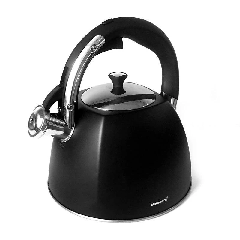 Matinis juodas Klausberg virdulys 3L