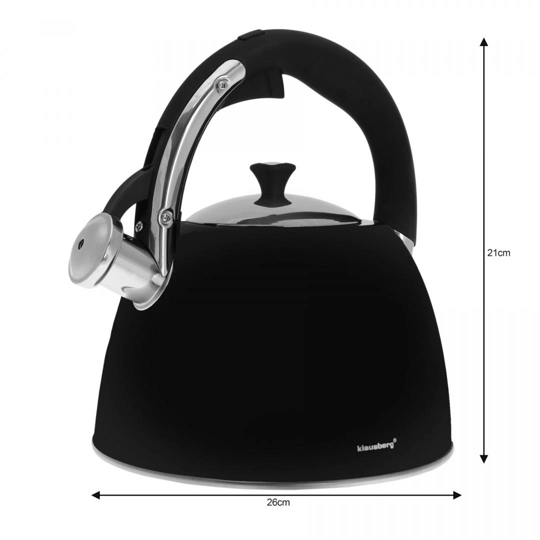 Virdulys su švilpuku KLAUSBERG 3L KB-7194/KB-7195