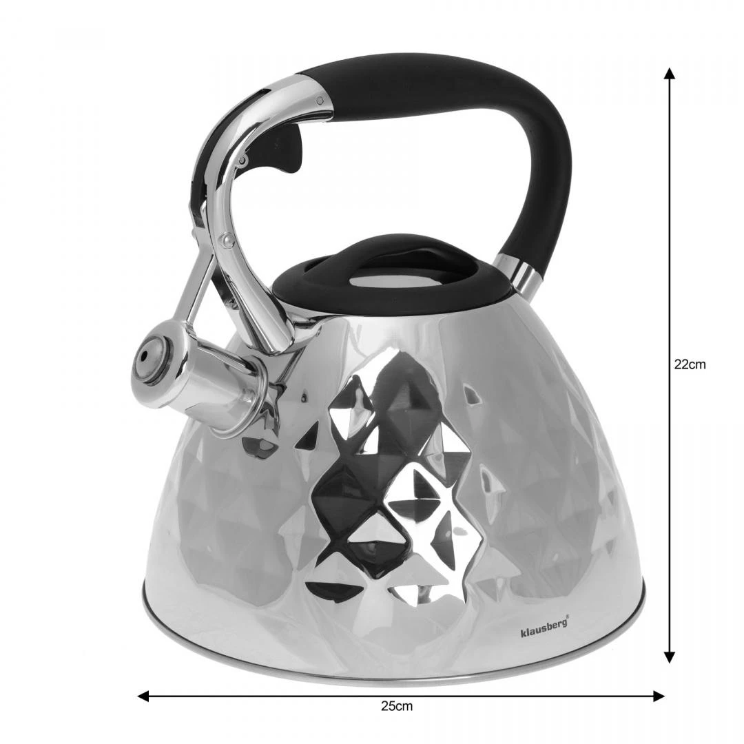 Virdulys, Tradicinis virdulys 3 l nerūdijančio plieno Klausberg