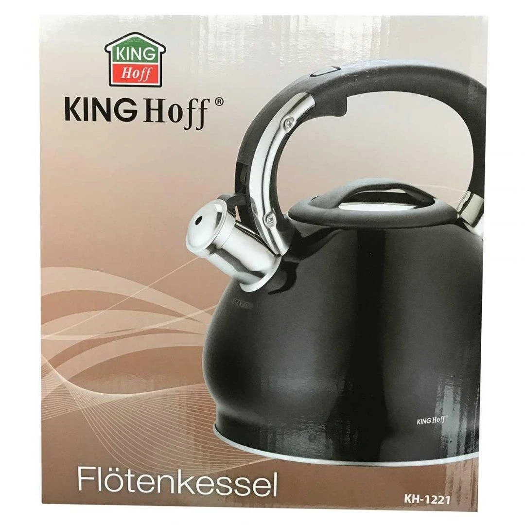 King Hoff Virdulys, Tradicinis virdulys 3,4 l, juodas, Kinghoff