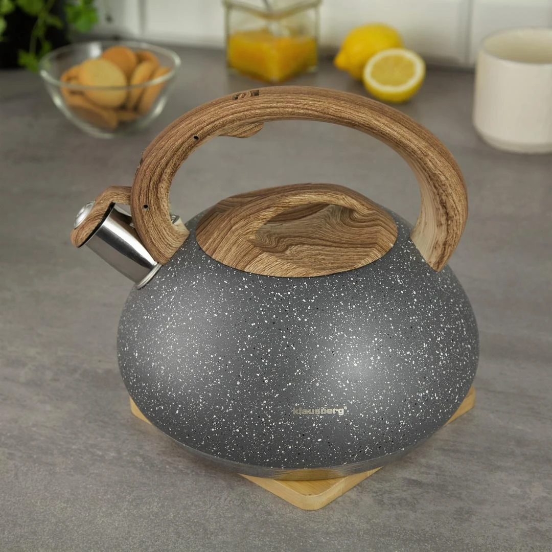Virdulys tradycyjny 2,7l, pilka marmurek klausberg