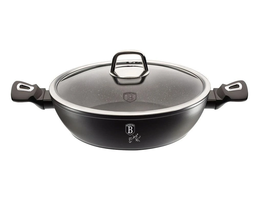 Berlinger Haus Roaster 28 cm Juodas Sidabrinis Collection BH / 1850 universalus