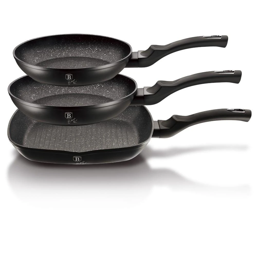 Berlinger Haus wok Metallic Line 20 24 28cm 3vnt.