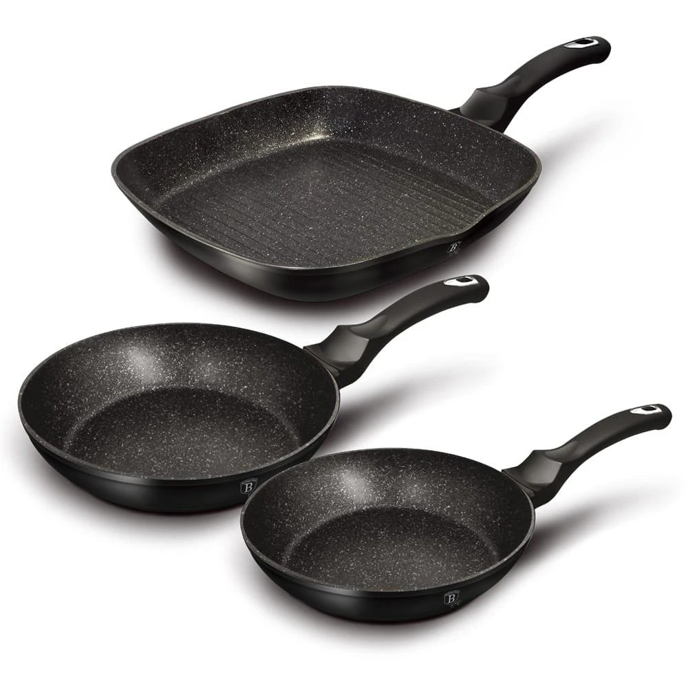 Berlinger Haus wok Metallic Line 20 24 28cm 3vnt.