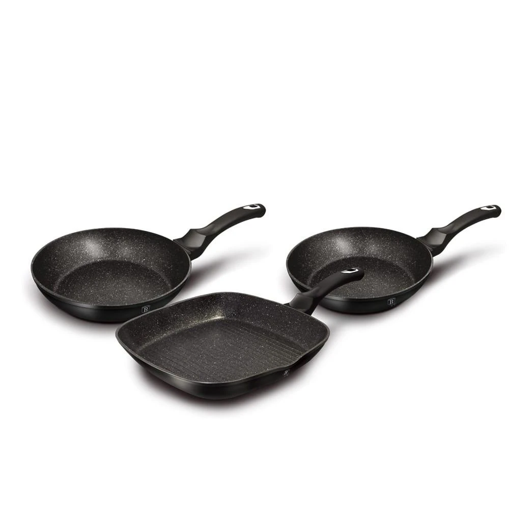 Berlinger Haus wok Metallic Line 20 24 28cm 3vnt.