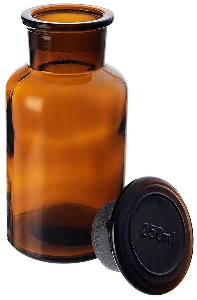 Orion Stiklinė Butelis 250 ml Retro Brown