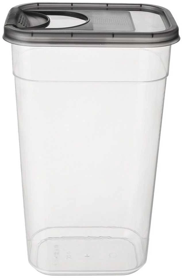 Orion Maisto saugojimo indas su dozatoriumi 3,2 l, pilkas
