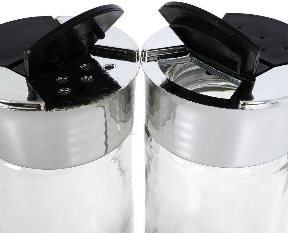 Orion Prieskonių indelis 100 ml su sieteliu stiklinis