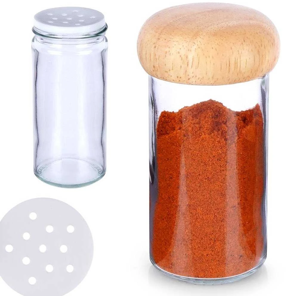 Orion Prieskonių indelis su sieteliu 80 ml stiklinis