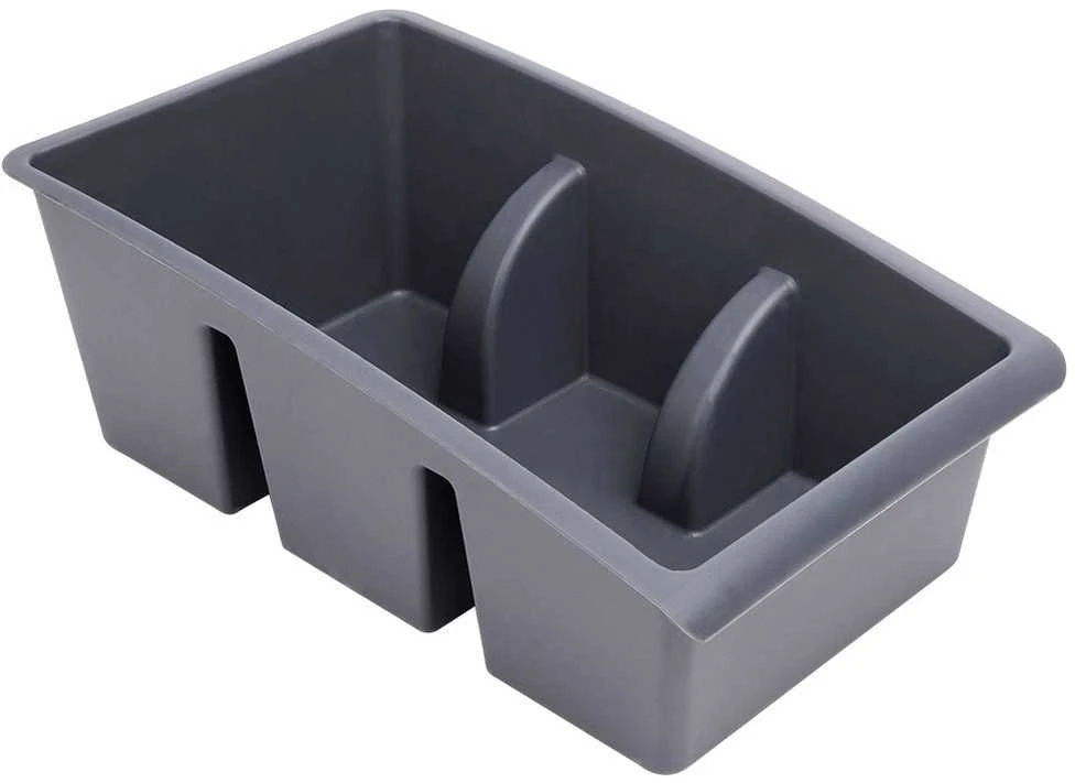 Vilde Prieskonių dėžutė organizatorius pilkas 25x15x9 cm