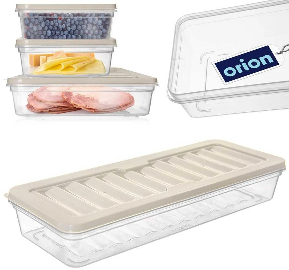 Lumarko Orion Maisto konteineris su dangčiu 1 l - kvadratinė, sandari saugojimui