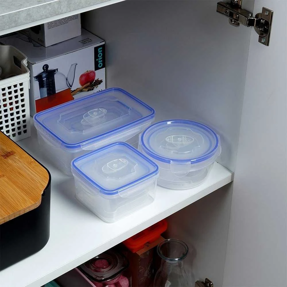 Vilde Lankstūs plastikiniai indai maistui 8 vnt.