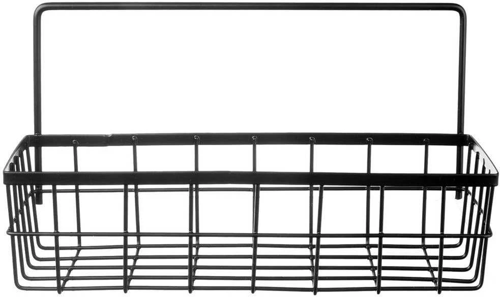 Orion Virtuvės lentyna RADKA 30x10,5x17cm metalinė juoda