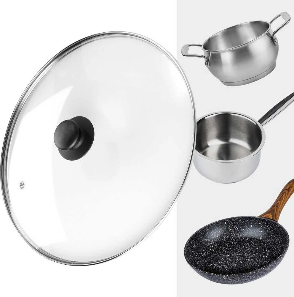 Granchio Italia Stiklinis dangtis Vilde 32 cm su ventiliu