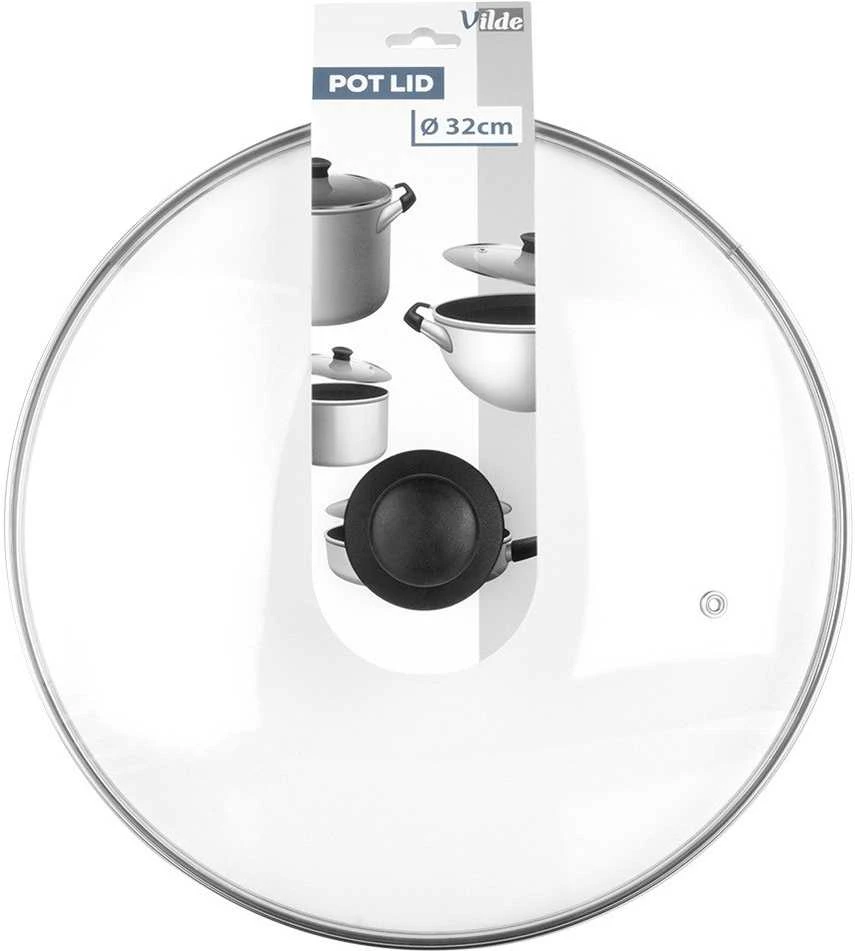 Granchio Italia Stiklinis dangtis Vilde 32 cm su ventiliu