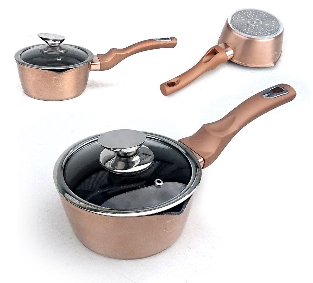 Puodų komplektas (15 dalių) Berlinger Haus BH/1224N Rose Gold
